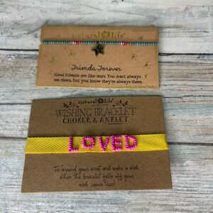 Natural Life Choler Anklet Bracelet Beaded Loved Boho New Jewelry